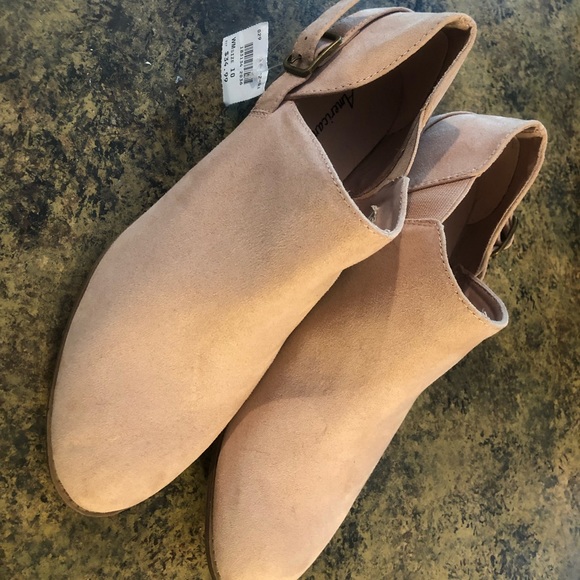 American Eagle By Payless Shoes - Cream American Eagle Ankle Bootie